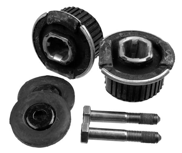 Reparatieset achterwielophangingsbalk Links/Rechts past: MERCEDES 124 (C124), 124 (W124), 124 T-MODEL (S124), 190 (W201), C (W202), C T-MODEL (S202), CLK (A208), CLK (C208) 1.8-5.4 10.82-04.04