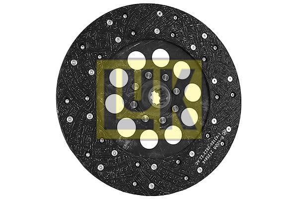 Koppelingsplaat/plaat biologisch (310mm volledig profiel) past: AGRIFULL 8085, 8095, 8105  FIAT 100-90, 100-90 DT, 100-90 F, 100-90 S, 110-90, 110-90 S, 7530, 880/5, 880/5 DT, 90-90, 90-90 DT