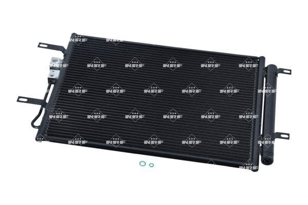 A/C condensator (met droger) past: HYUNDAI IONIQ  KIA NIRO, NIRO I 1.6H/Electric 03.16-