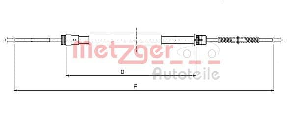 Stuurstang in lengterichting (L-772mm) past: MERCEDES AROCS 01.13-