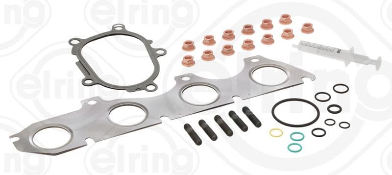 Turbocompressor montageset (met pakkingen) past: AUDI A6 C7, A7, A8 D4  BENTLEY CONTINENTAL, FLYING SPUR 4.0/4.0ALK 09.11-