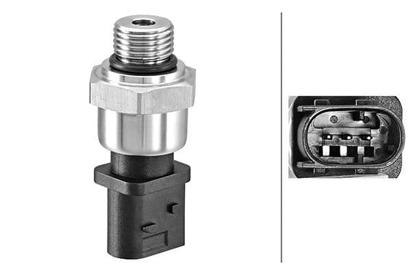 Uitlaatgassen druksensor (aantal pinnen: 3 na katalysator) past: MERCEDES ACTROS MP4 / MP5 471.943-OM936.916 07.11-