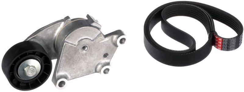 Multi-V-riemset met spanner past: DS DS 3  CITROEN BERLINGO, BERLINGO MULTISPACE, C2, C2 ENTERPRISE, C3 I, C3 II, C3 PICASSO, C3 PLURIEL, C4, C4 GRAND PICASSO I 1.4D/1.6D 02.02-