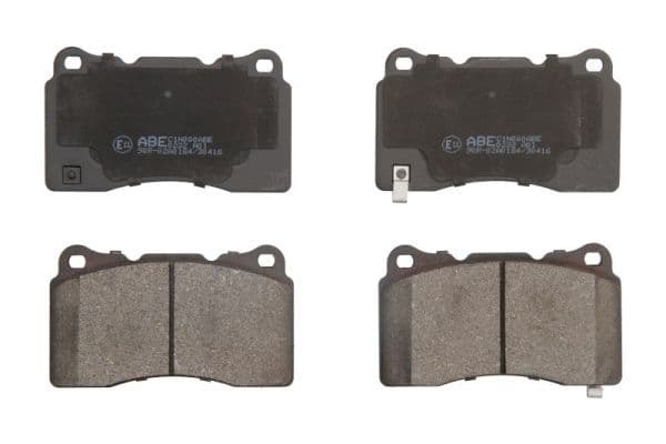 Remblokken set Voor , past: VOLVO S60 I, V70 II  CADILLAC ATS  CHEVROLET CORVETTE  CHRYSLER 300C  DODGE CHALLENGER, CHARGER, VIPER  HONDA CIVIC IX, CIVIC X  MITSUBISHI CARISMA 1.6-Electric 01.83-
