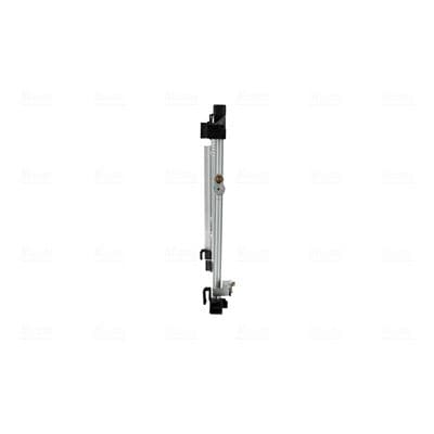 A/C condensator (met droger, (EN) additional fitting elements) past: MAZDA 2  TOYOTA YARIS, YARIS CROSS 1.5H 02.20-