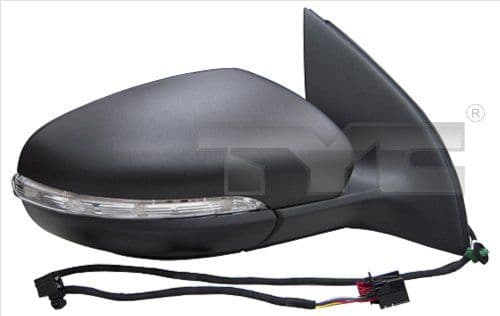 Knipperlicht voor Links (transparant, LED) past: VW GOLF VI, TOURAN I 10.08-05.15