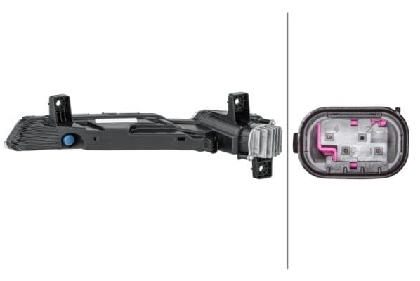 Knipperlicht voor Rechts (LED, met indicator) past: PORSCHE 718 982, 911 991 12.11-
