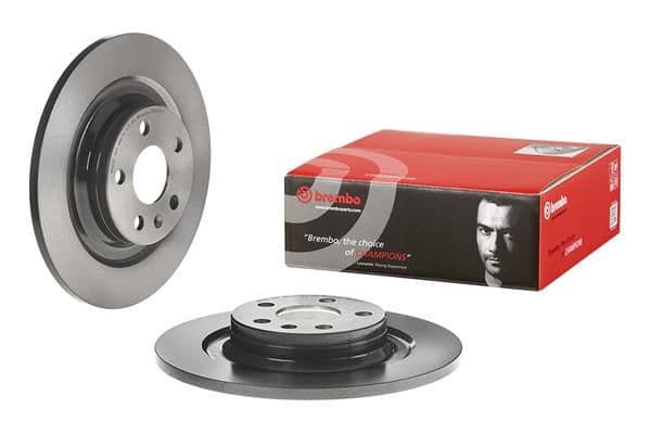 Brake disc Achter Links/Rechts past: VOLVO S60 III, S90 II, V60 II, V90 II, XC60 II 2.0-2.0H 03.16-