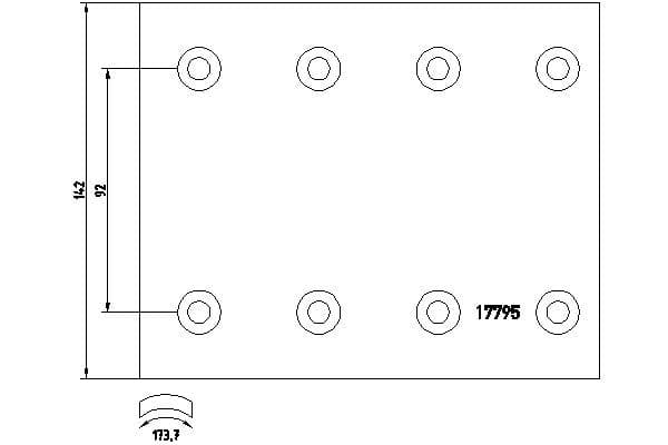Mounting, leaf spring