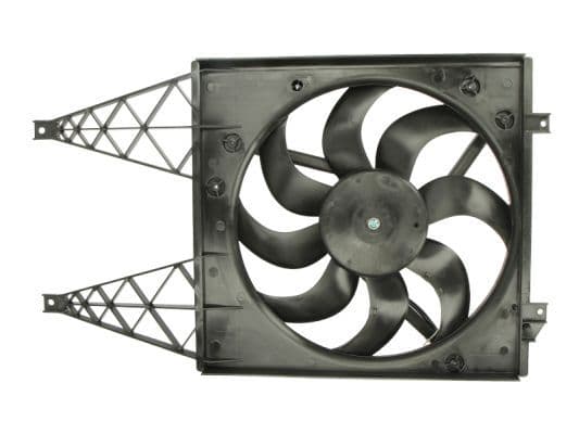 Radiatorventilator (met huisvesting) past: SEAT CORDOBA, IBIZA III, IBIZA IV, IBIZA IV SC, IBIZA IV ST, TOLEDO IV  SKODA FABIA I, FABIA I PRAKTIK, FABIA II, FABIA III, RAPID, ROOMSTER 1.0-2.0D 08.99-