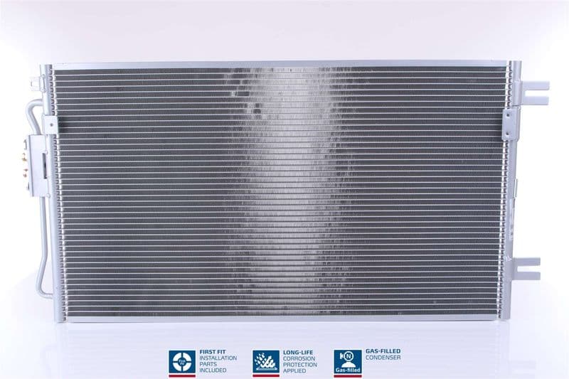 A/C condensator ((EN) additional fitting elements) past: CHRYSLER VOYAGER IV 2.8D 04.04-12.08