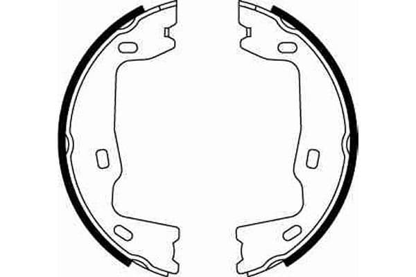 Remschoen past: CHEVROLET VECTRA  OPEL ADMIRAL A, ASTRA F, ASTRA G, CALIBRA A, COMMODORE B, KADETT E, MONZA A, OMEGA A, OMEGA B, SENATOR A, SENATOR B, VECTRA A, VECTRA B 1.6-3.6 10.65-12.09