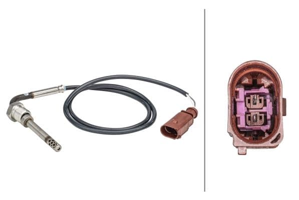 Uitlaatgastemperatuursensor (Vóór DPF) past: VW CRAFTER 30-35, CRAFTER 30-50 2.0D/2.5D 04.06-12.16