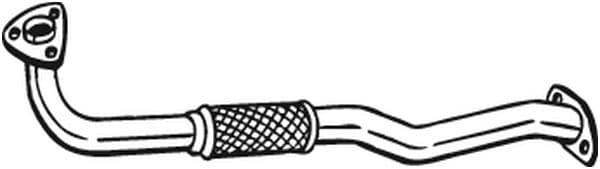 Uitlaatpijp Voor (flexibel, lengte:1090mm) past: NISSAN PRIMERA 2.0 06.96-07.02