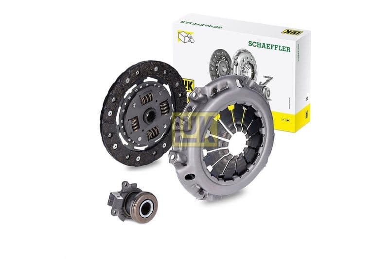 Koppelingskit met hydraulisch lager (met centrale koppeling slave cilinder, 200mm) past: FIAT SEDICI  SUZUKI SX4, SX4 S-CROSS 1.5/1.6 06.06-