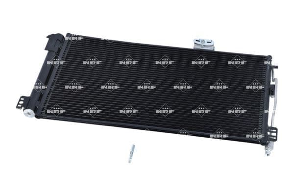 A/C condensator (met droger) past: MERCEDES SLK (R171) 1.8/3.0/3.5 03.04-02.11