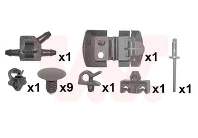 Motorkap / Onderdelen / Isolatie