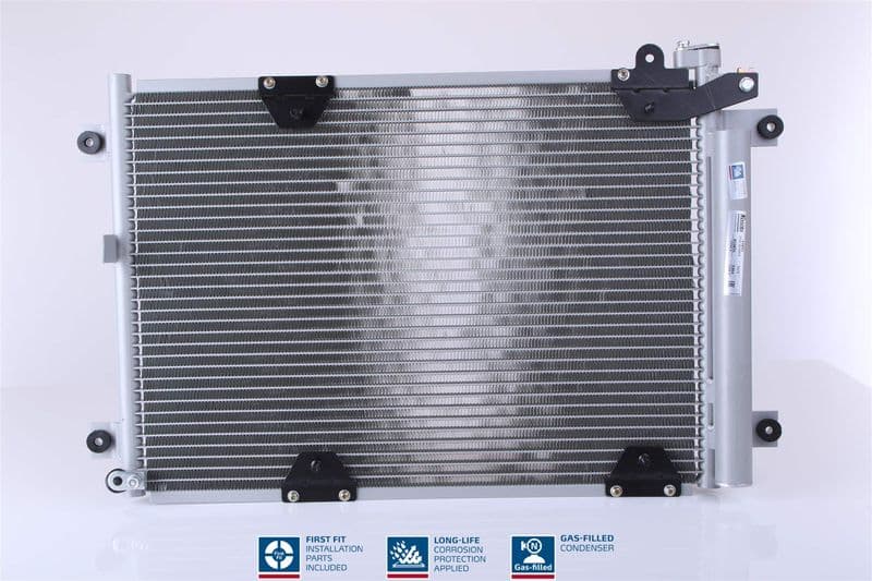A/C condensator (met droger, (EN) additional fitting elements) past: SUZUKI GRAND VITARA I 1.6-2.5 03.98-12.03
