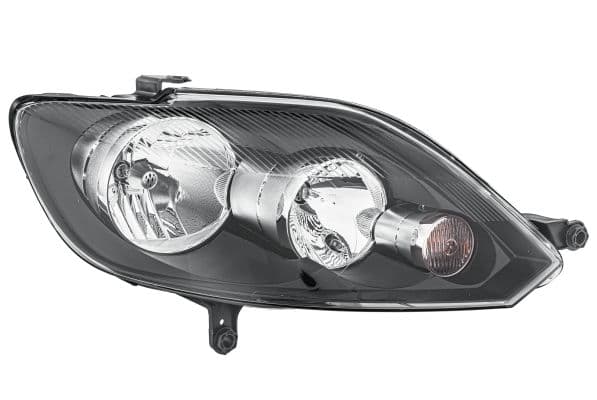 Koplamp Rechts (H15/H7/H7/PY21W/W5W, elektrisch, met motor, met gloeilamp, kleur invoegen: verchroomd) past: VW GOLF VI PLUS 01.09-08.14