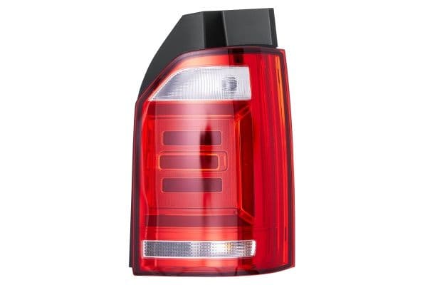 Achterlicht Rechts (LED, kleur indicator wit, kleur van het glas red, anti-fog licht, achteruitrijlicht) past: VW TRANSPORTER T6 Bus / Oversize lichaam 04.15-02.19