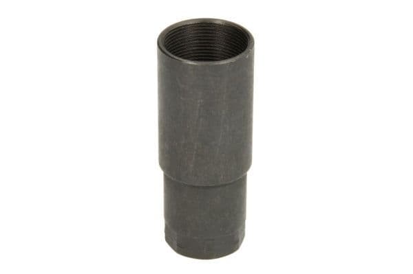 CR injector tip moer BOSCH  PIEZZO (past: 0 445 116 001  0 445 116 024, M17x0,75, buitendiameter 19mm, lengte 47mm, sleutelwijdte 16mm, diameter gat 9,7mm)