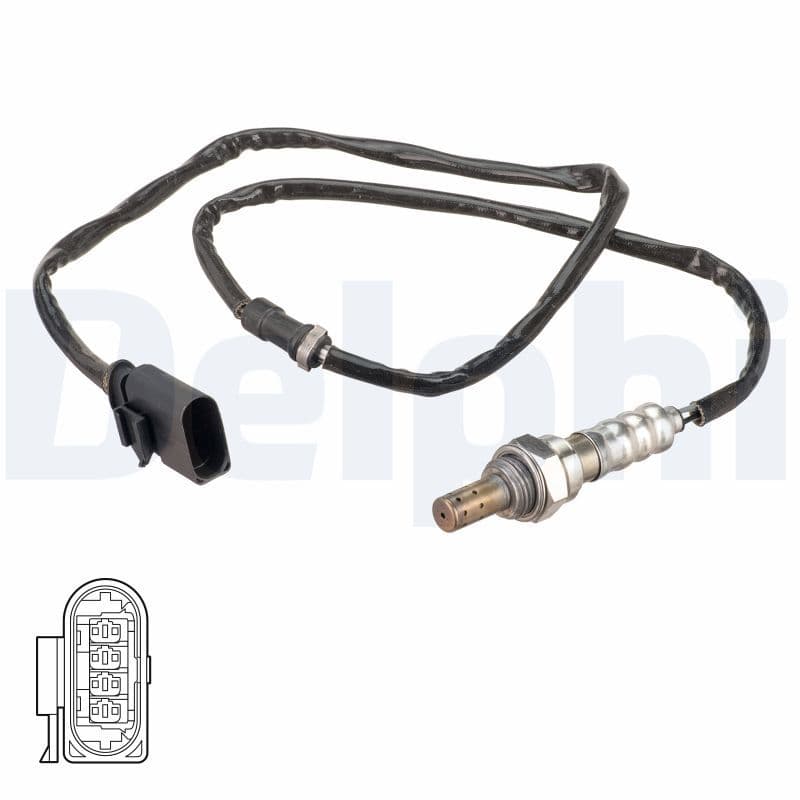 Lambda sonde (870mm) past: SEAT IBIZA IV, IBIZA IV SC, IBIZA IV ST, TOLEDO IV  SKODA FABIA II, RAPID, ROOMSTER, ROOMSTER PRAKTIK  VW POLO V 1.2/1.2LPG 01.07-06.15