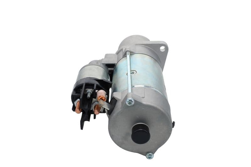 Starter (12V, 4kW, (en) new with a deposit) past: JOHN DEERE 165, 210, 2054, 325, 330, 430, 505, 510, 520, 530, 614R, 615R, 620, 620R, 630, 655, 675, 6090M, 6090MC, 6090RC, 6100M, 6100MC, 6100RC