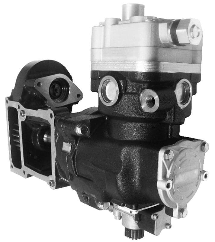 Compressor, compressed-air system