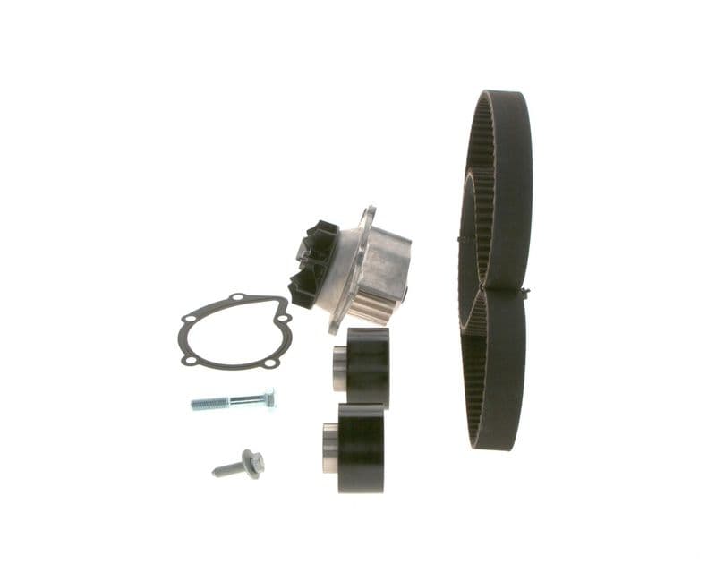 Timingset (riem + poelie + waterpomp) past: CITROEN C3 II, C8, EVASION, JUMPY I  FIAT SCUDO, ULYSSE  FORD FIESTA V, FIESTA VI  LANCIA PHEDRA, ZETA  PEUGEOT 806, 807, EXPERT 1.4D/2.0D 05.99-