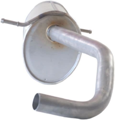 Uitlaatsysteem achterste geluiddemper past: SEAT IBIZA III, IBIZA IV, IBIZA IV SC  SKODA FABIA I, FABIA II  VW POLO IV 1.0/1.4/1.4LPG 08.99-05.15