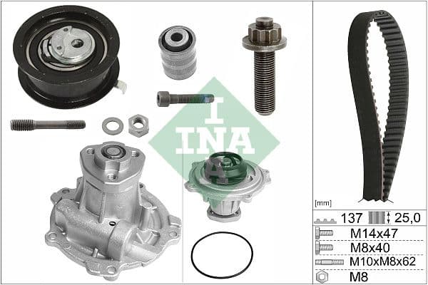 Water Pump & Timing Belt Kit