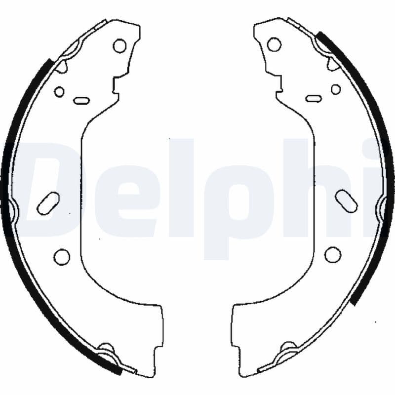 Brake shoe set