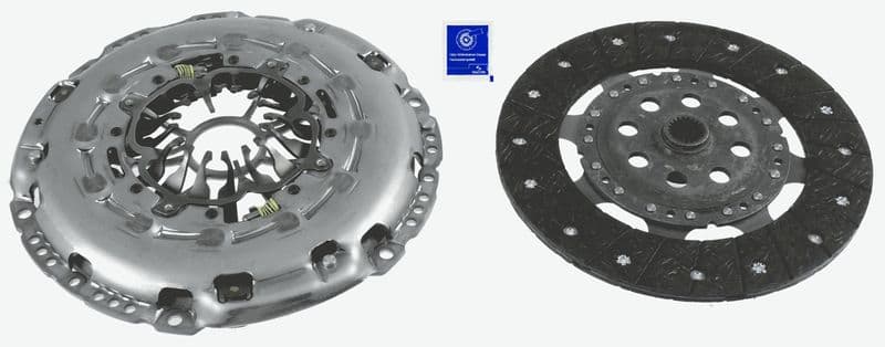 Zelfstellende koppelingskit (250mm) past: RENAULT LAGUNA, LAGUNA III 2.0D 03.08-12.15