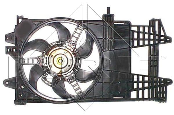 Radiatorventilator (met huisvesting) past: FIAT IDEA, PUNTO  LANCIA YPSILON 1.2/1.2CNG/1.2LPG 09.99-