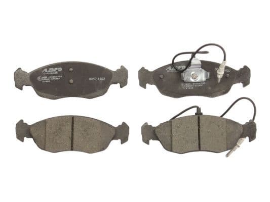 Remblokken set Voor , past: CITROEN XSARA  PEUGEOT 106 II, 205 I, 205 II, 306 1.1-1.9D 02.84-08.05