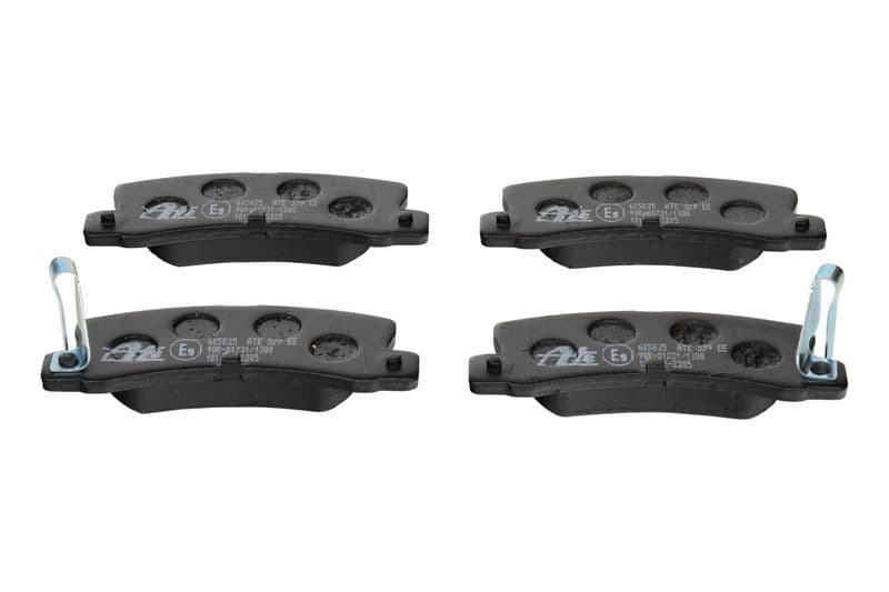 Remblokken set Achter , past: GEO STORM  LEXUS ES, RX  TOYOTA AVENSIS, CAMRY, CARINA E VI, CARINA V, CELICA, COROLLA, COROLLA FX, HARRIER, SOLARA 1.3-3.0 10.82-