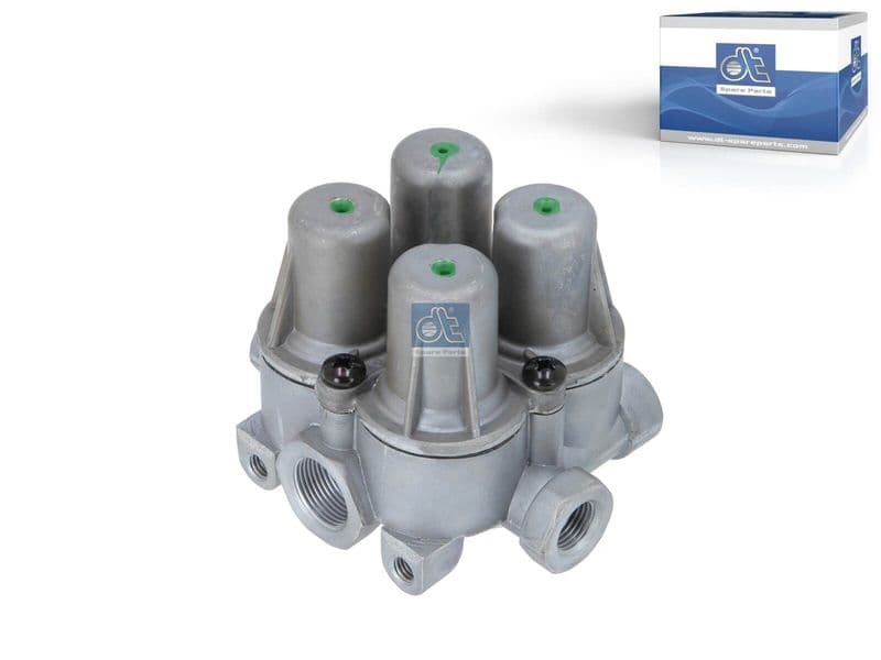 Multi-systeem ventiel, vier-circuit (M16x1,5/M22x1,5) past: VOLVO