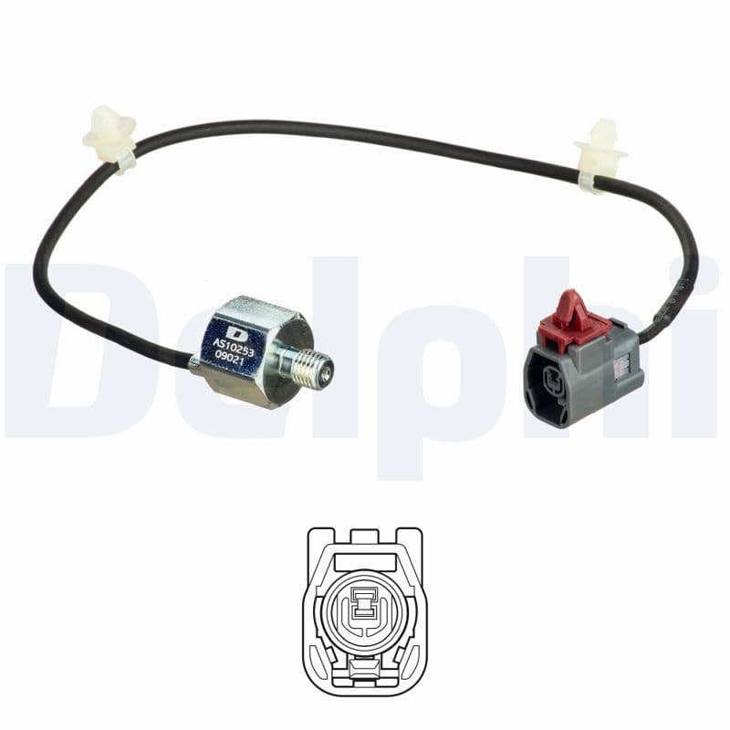 Klop verbrandings sensor past: MAZDA 2, 3 1.3-1.6 10.03-05.19