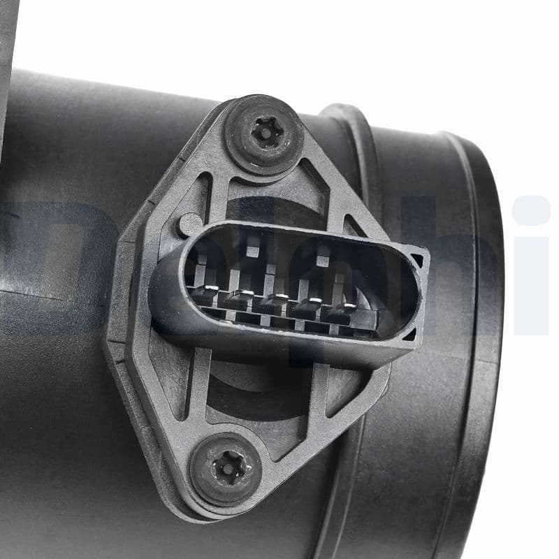 Luchtstroommeter (5 pin, module) past: AUDI A3, TT  VW EOS, GOLF IV, GOLF V, JETTA III, MULTIVAN T5, NEW BEETLE, PASSAT B5.5, PHAETON, TOUAREG, TRANSPORTER T5 2.5-6.0 09.01-03.16