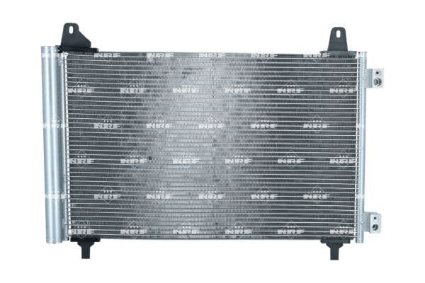 A/C condensator (met droger) past: DS DS 3 / DS 3  CITROEN C3 IV, C4 III, C4 X  JEEP AVENGER  OPEL CORSA F, MOKKA  PEUGEOT 2008 II, 208 II 1.2-Electric 05.19-