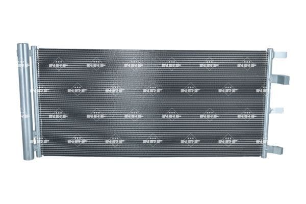 A/C condensator (met droger) past: FORD TOURNEO CUSTOM V362, TRANSIT CUSTOM V362, TRANSIT V363 2.0D/2.0DH/2.2D 09.12-