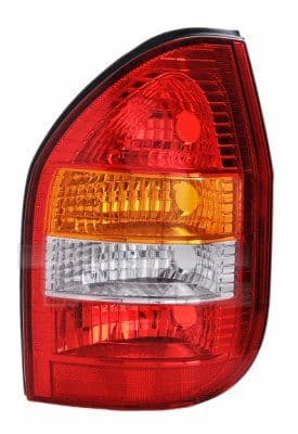 Achterlicht Rechts (kleur indicator oranje, kleur van het glas red) past: OPEL ZAFIRA A 04.99-06.05