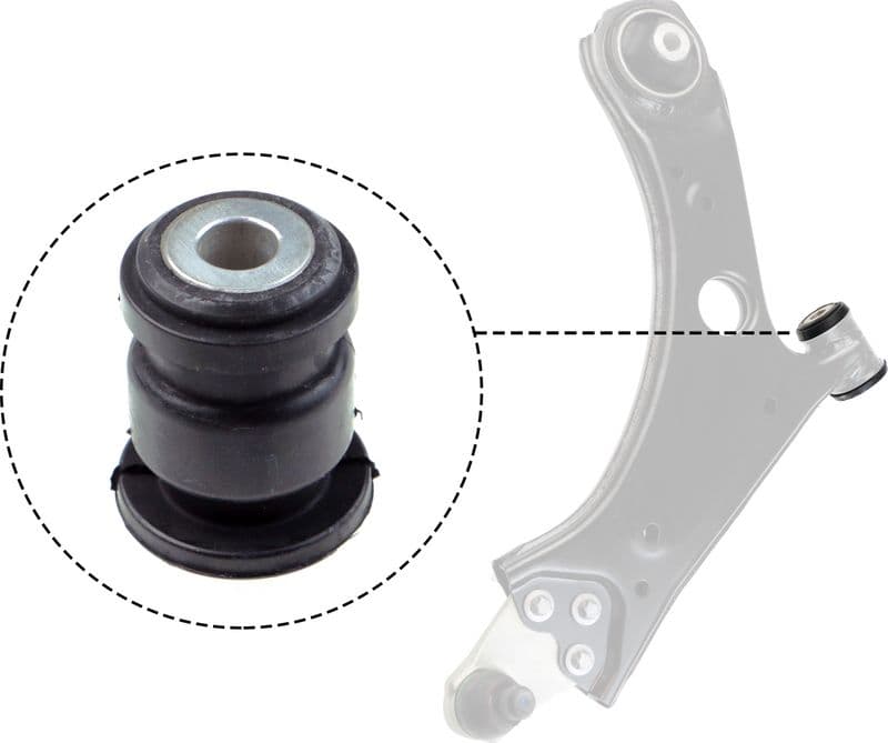 Mounting, control/trailing arm