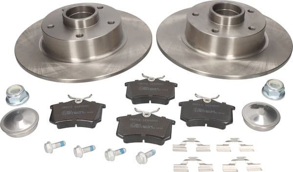 Radiatorventilator (met huisvesting) past: OPEL COMBO, CORSA B 1.4/1.5D/1.7D 03.93-12.02