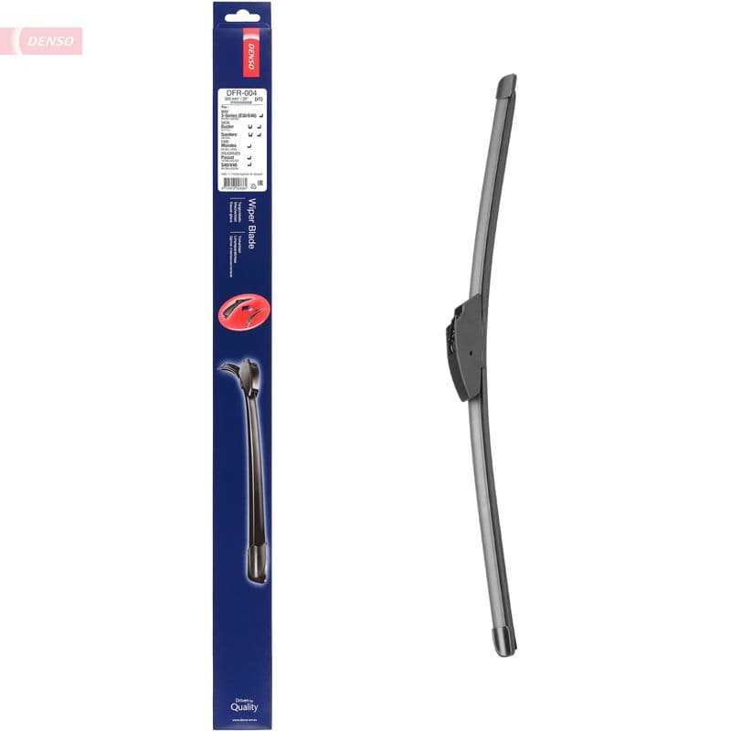 Wisserblad voegloos Voor met spoiler (1pcs) Flat Blades 500mm past: MERCEDES CITAN MIXTO (DOUBLE CABIN), CITAN (MPV), CITAN/MINIVAN (W415)  VOLVO S40 I, V40  ALFA ROMEO 156  AUDI A4 B5 12.76-