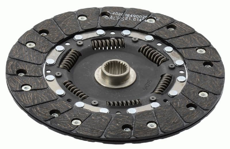 Koppelingsplaat/plaat (228mm) volledig profiel past: AUDI A4 B5, A4 B6, A6 C5  SKODA SUPERB I  VW PASSAT B5, PASSAT B5.5 1.9D 01.95-03.08