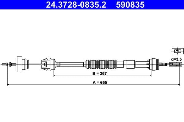 Clutch cable