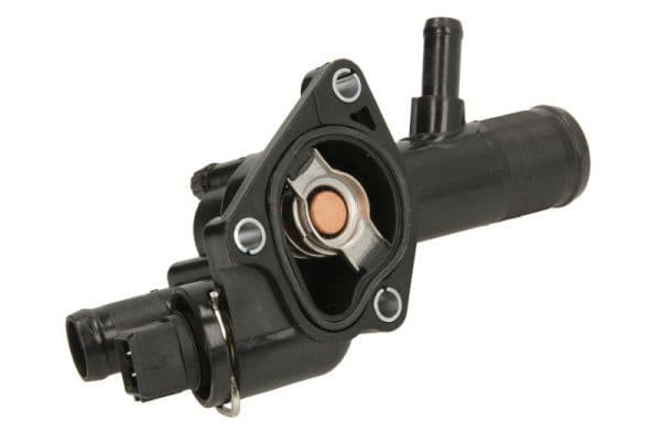 Thermostaat koelsysteem (83°C, in huisvesting) past: DACIA DUSTER, LOGAN, LOGAN EXPRESS, LOGAN MCV, SANDERO  OPEL ASTRA J  RENAULT CLIO II, DUSTER, KANGOO, KANGOO EXPRESS, LOGAN I 1.3/1.5D/1.6 05.01-