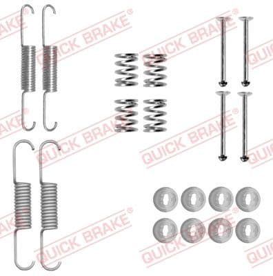 Accessory Kit, parking brake shoes