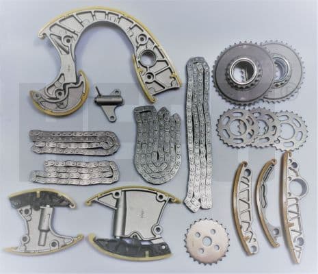Timingset (ketting + tandwiel) past: AUDI A4 B7, A6 ALLROAD C6, A6 C6, A8 D3, Q7  VW PHAETON, TOUAREG 2.7D/3.0D/4.0D 05.03-08.11